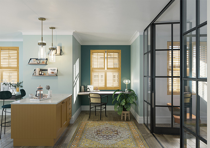 Kensington, Maple - Tier on Tier Twist&Fit Plantation Shutter - Image 9